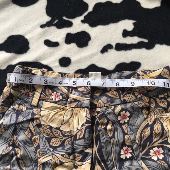 Super High Rise Pattern Wide Leg Pants - Picture 4 of 6